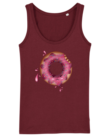 Little Donut Burgundy