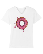 Little Donut Tricou mânecă scurtă guler V Bărbat Presenter