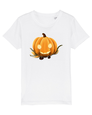 Halloween Pumpkin White