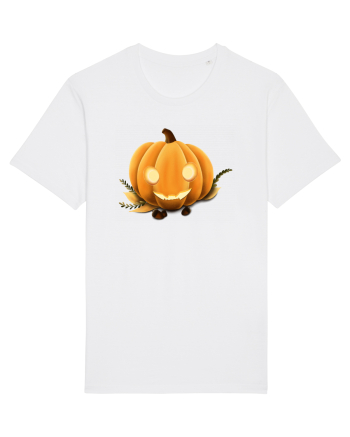 Halloween Pumpkin White