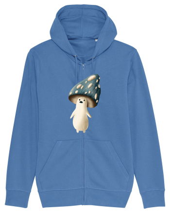 Blue Mushroom Bright Blue