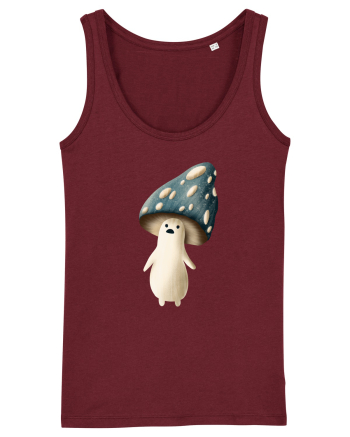 Blue Mushroom Burgundy