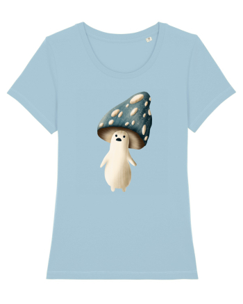 Blue Mushroom Sky Blue