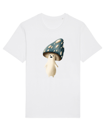 Blue Mushroom White