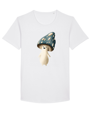 Blue Mushroom White