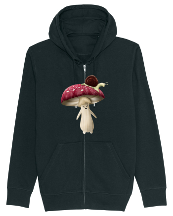 Red Mushroom Black