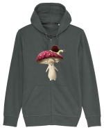 Red Mushroom Hanorac cu fermoar Unisex Connector