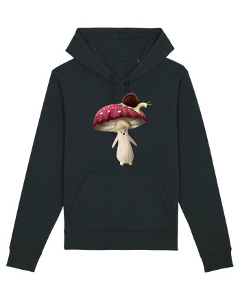 Red Mushroom Black