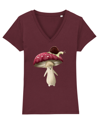 Red Mushroom Burgundy