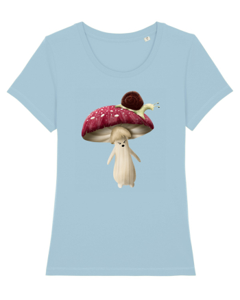 Red Mushroom Sky Blue