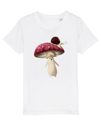 Red Mushroom White