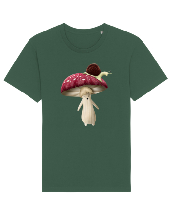 Red Mushroom Bottle Green