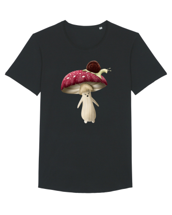 Red Mushroom Black