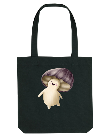 Purple Mushroom Black