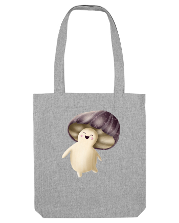 Purple Mushroom Heather Grey
