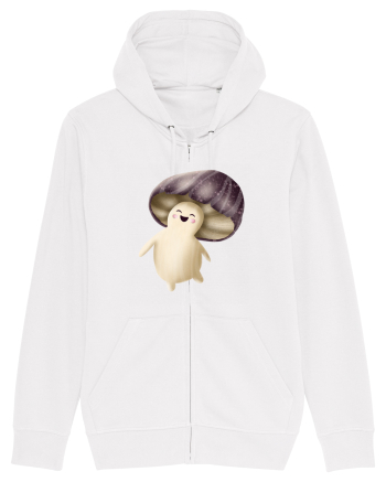 Purple Mushroom White