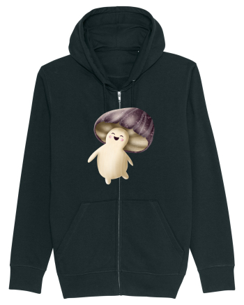Purple Mushroom Black