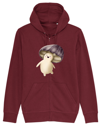 Purple Mushroom Burgundy