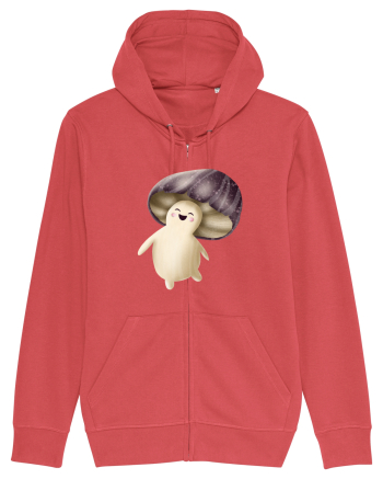 Purple Mushroom Carmine Red