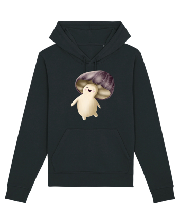 Purple Mushroom Black