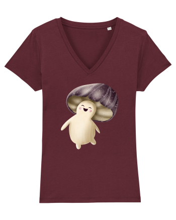 Purple Mushroom Burgundy
