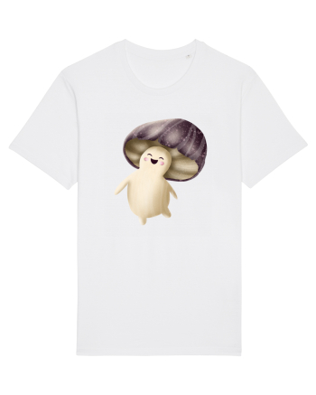 Purple Mushroom White