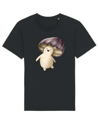 Purple Mushroom Black