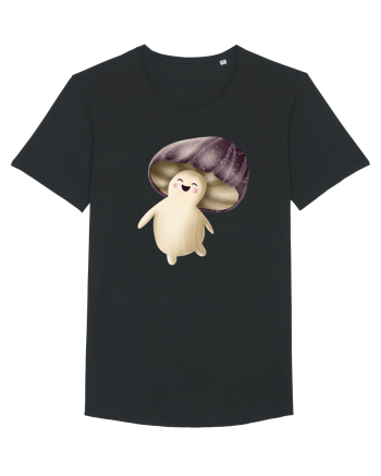 Purple Mushroom Black