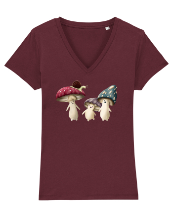 The Mushrooms Burgundy
