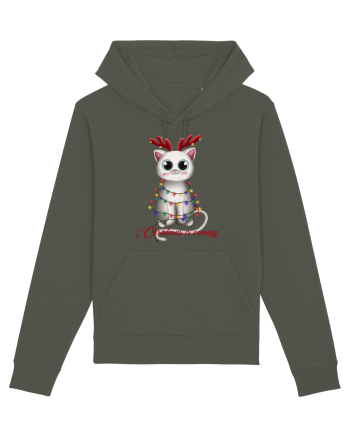 Christmas Kitty Khaki
