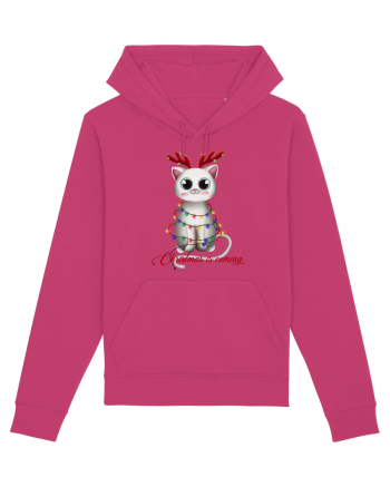 Christmas Kitty Raspberry