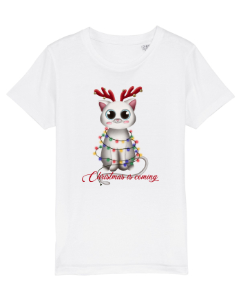 Christmas Kitty White