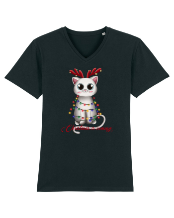 Christmas Kitty Black