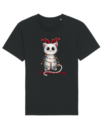 Christmas Kitty Black