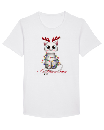 Christmas Kitty White