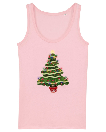 Christmas Tree Cotton Pink