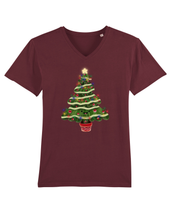 Christmas Tree Burgundy