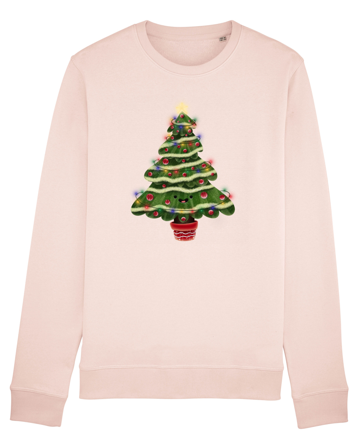Bluză mânecă lungă Unisex Rise Candy Pink
