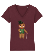 Mr. Cookie Tricou mânecă scurtă guler V Damă Evoker