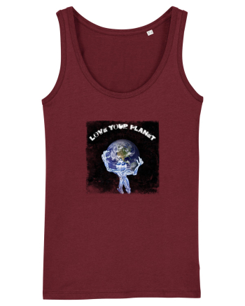 LOVE YOUR PLANET Burgundy