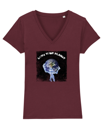 LOVE YOUR PLANET Burgundy