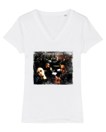 system of a down - toxicity Tricou mânecă scurtă guler V Damă Evoker