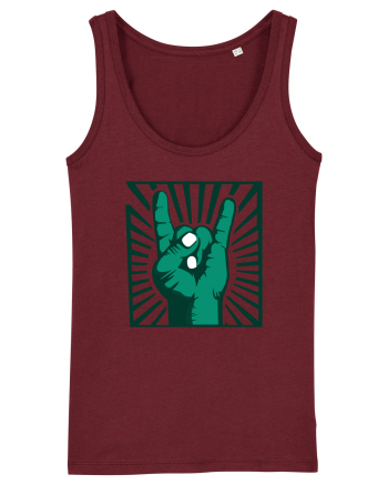 Hulk heavy metal-verde Burgundy