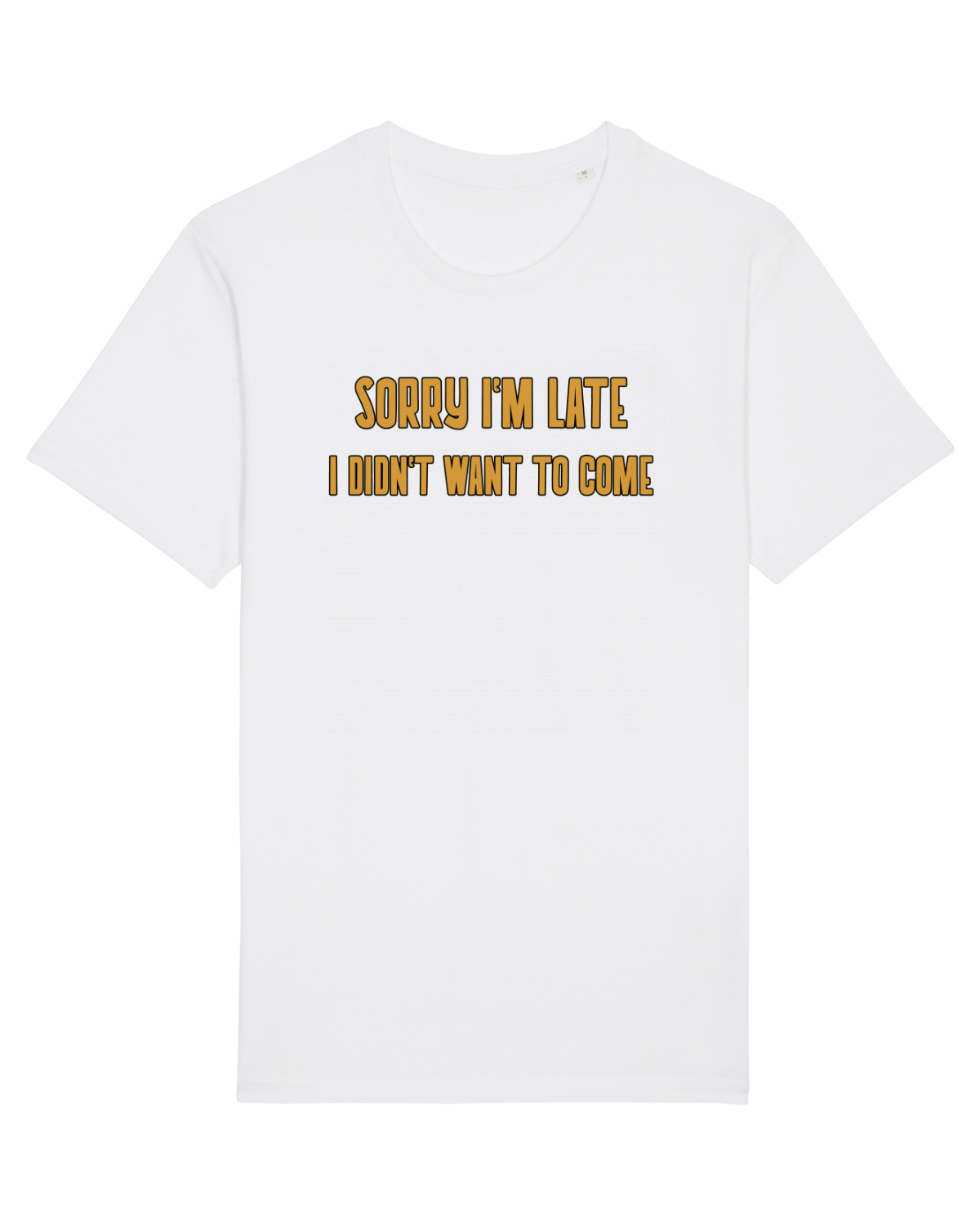 Tricou mânecă scurtă Unisex Rocker White
