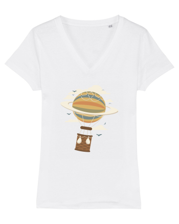 Air Balloon Saturn White