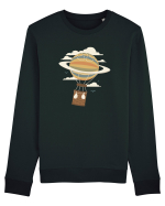 Air Balloon Saturn Bluză mânecă lungă Unisex Rise
