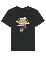 Air Balloon Saturn Tricou mânecă scurtă Unisex Rocker