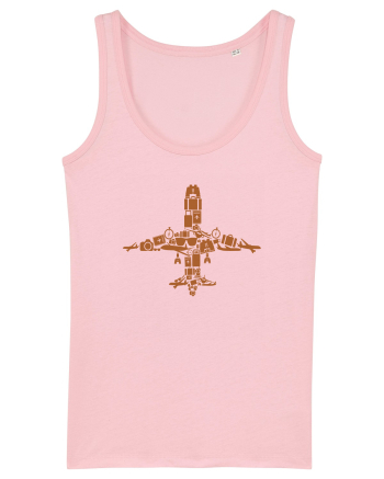 Airplane Cotton Pink
