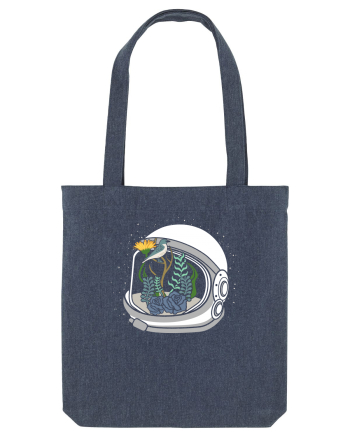 Astronaut Garden Midnight Blue