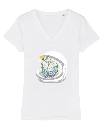 Astronaut Garden White